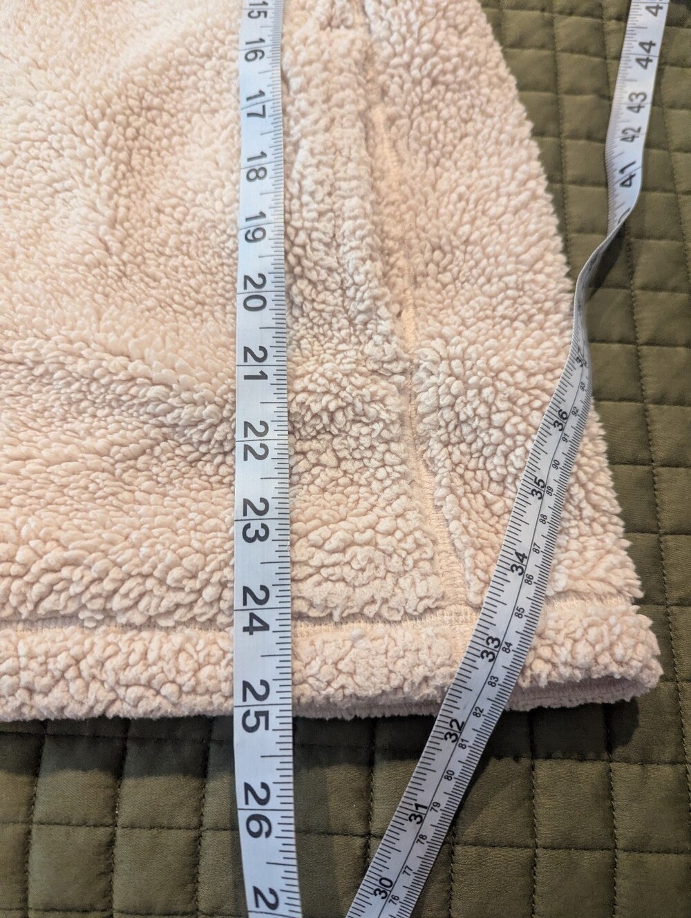 BURTON Lynx Pullover Cream Fleece Cowl Neck Hoodie Medium - Picture 12 of 13